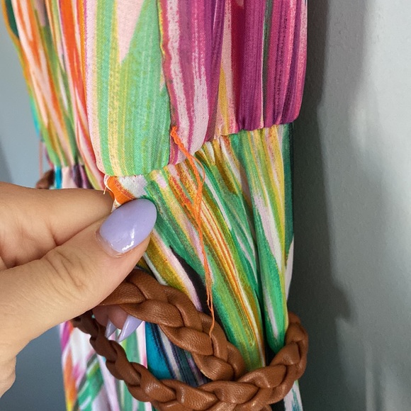 Multi color dress | size 2 - Picture 5 of 5